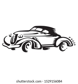 Illustration of a cool car