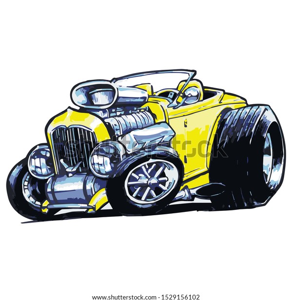 Illustration of a cool\
car