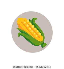 ilustração de milho isolado em branco