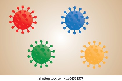 Abbildung des Corona-Virus
