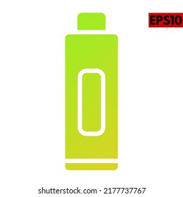 Ilustración del icono de gradiente cosmético