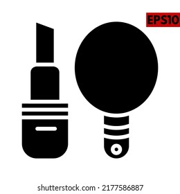 Illustration des Designs kosmetischer Symbole