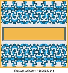 Illustration of Cover Decorative Background