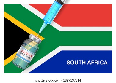illustration of Covid 19 Vaccine Bottle to prevent from deadly Novel Coronavirus epidemic outbreak on Medical background