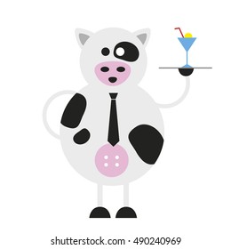Illustration cow