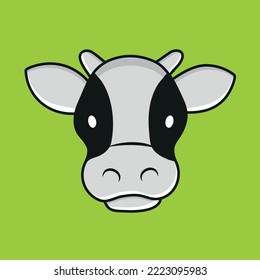 Illustration of Cow - Cow Vector - Cow Drawing