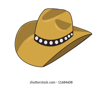 Illustration of a cowboy hat