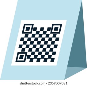 Ilustración del código cQR. Datos vectoriales fáciles de usar.