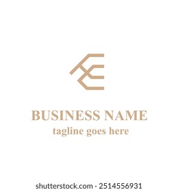 Illustration of Creative Initial TE Vector Logo for Your Business