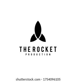 Illustration Creative modern rocket space technology logo icon vector template