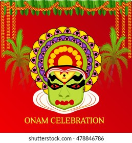  illustration of a Creative Sale Poster design for South Indian Festival celebration.