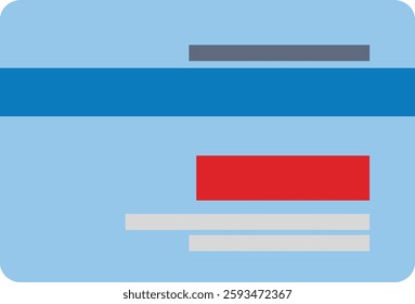 Illustration of a Credit Card Icon