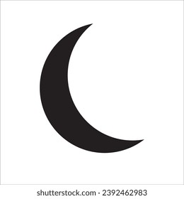 illustration of a crescent moon and Islamic symbol. Islamic icons can be used for the month of Ramadan, Eid and Eid Al-Adha. for logo, website and poster designs. vector