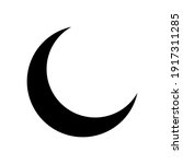 illustration of a crescent moon and star. Islamic symbol. Islamic icons can be used for the month of Ramadan, Eid and Eid Al-Adha. for logo, website and poster designs. vector
