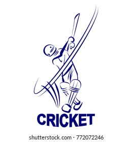 illustration of Cricket batman