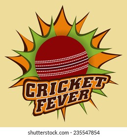 Illustration for cricket match 