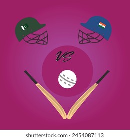 illustration, cricket, teamwork, cricketer, team, banner Pakistan india match