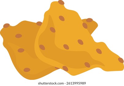 Illustration of Crispy Tortilla Chips