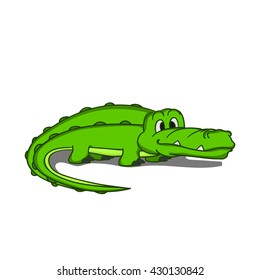 Illustration crocodile
