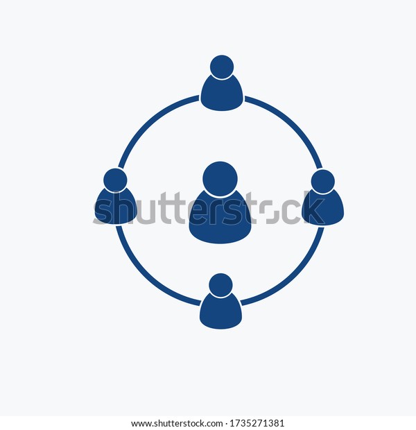 Illustration Crowd People Vector Icon 10 Stock Vector (Royalty Free ...