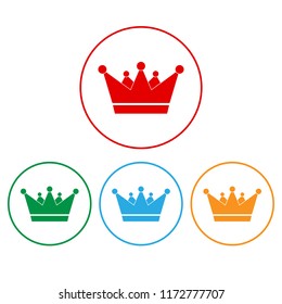 Illustration of crowns