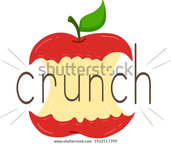 Illustration of Crunch and an Apple Core.\
Learning\
Onomatopoeia