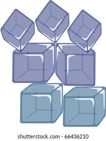 illustration of cube