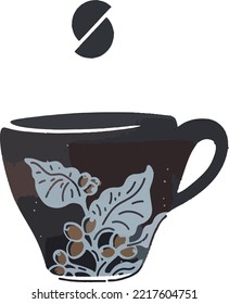 illustration of a cup of coffee