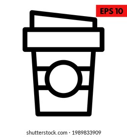Illustration der Tasse Kaffee-Symbol