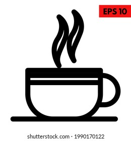 Illustration der Tasse Kaffee-Symbol