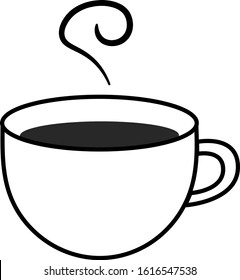 Illustration of cups that can be used for cafe menu etc.