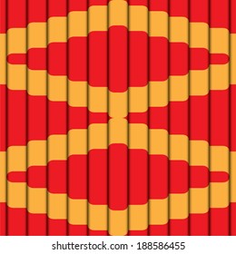illustration of curtain abstract seamless pattern