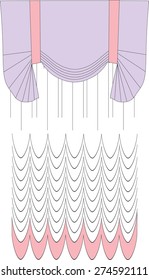 illustration curtains