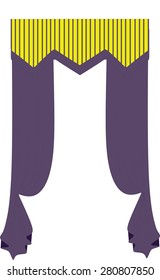 illustration curtains