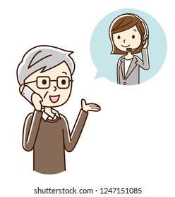 Illustration of customer support.