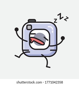 An illustration of Cute Action Camera Vector Character