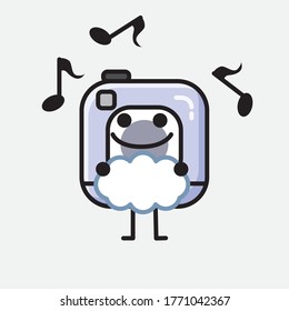 An illustration of Cute Action Camera Vector Character