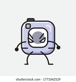 An illustration of Cute Action Camera Vector Character