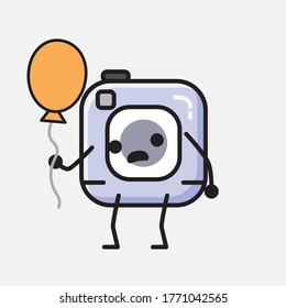 An illustration of Cute Action Camera Vector Character