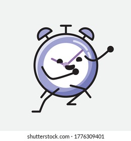 An illustration of Cute Alarm Clock Vector Character
