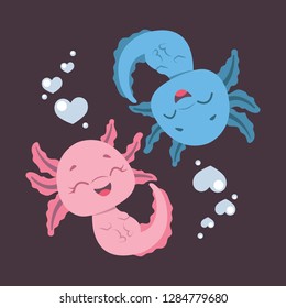 Cute Axolotl Images Stock Photos Vectors Shutterstock