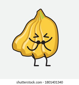 An illustration of Cute Banana Mascot Vector Character