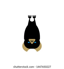 Illustration of a cute bat 02