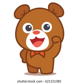 Illustration of cute Bear