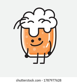 Eine Illustration des scharfen Bier-Vektorzeichens