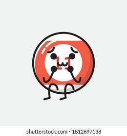 Ilustración del carácter de vector de bolas de Billiard