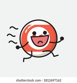 Ilustración del carácter de vector de bolas de Billiard