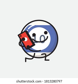 Ilustración del carácter de vector de bolas de Billiard