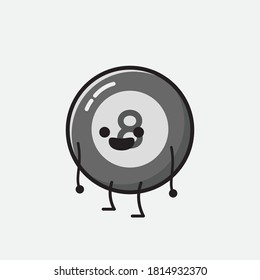 Ilustración del carácter de vector de bolas de Billiard 