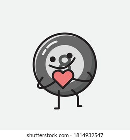Ilustración del carácter de vector de bolas de Billiard 